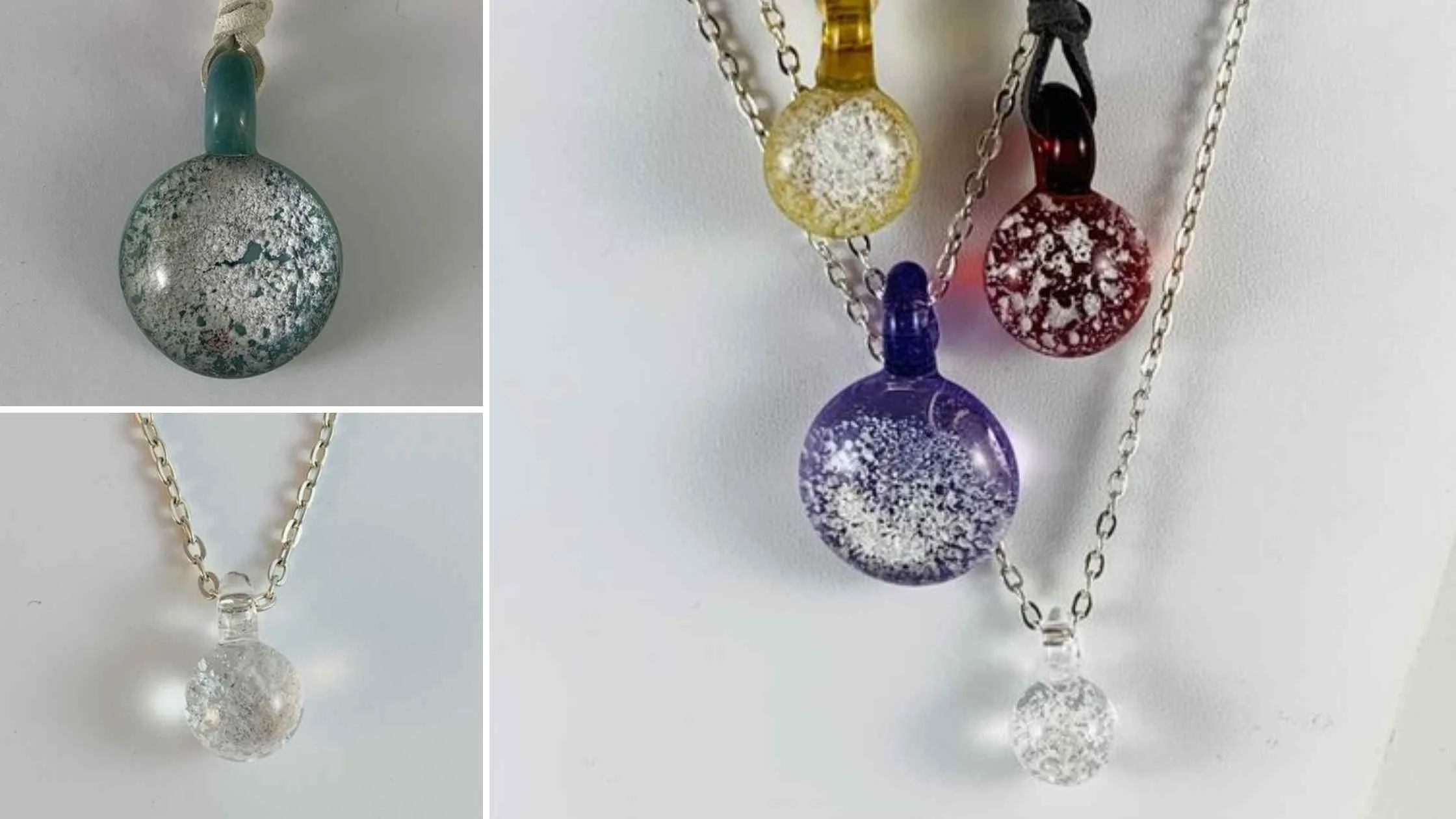Loved ones ashes made into best sale jewelry